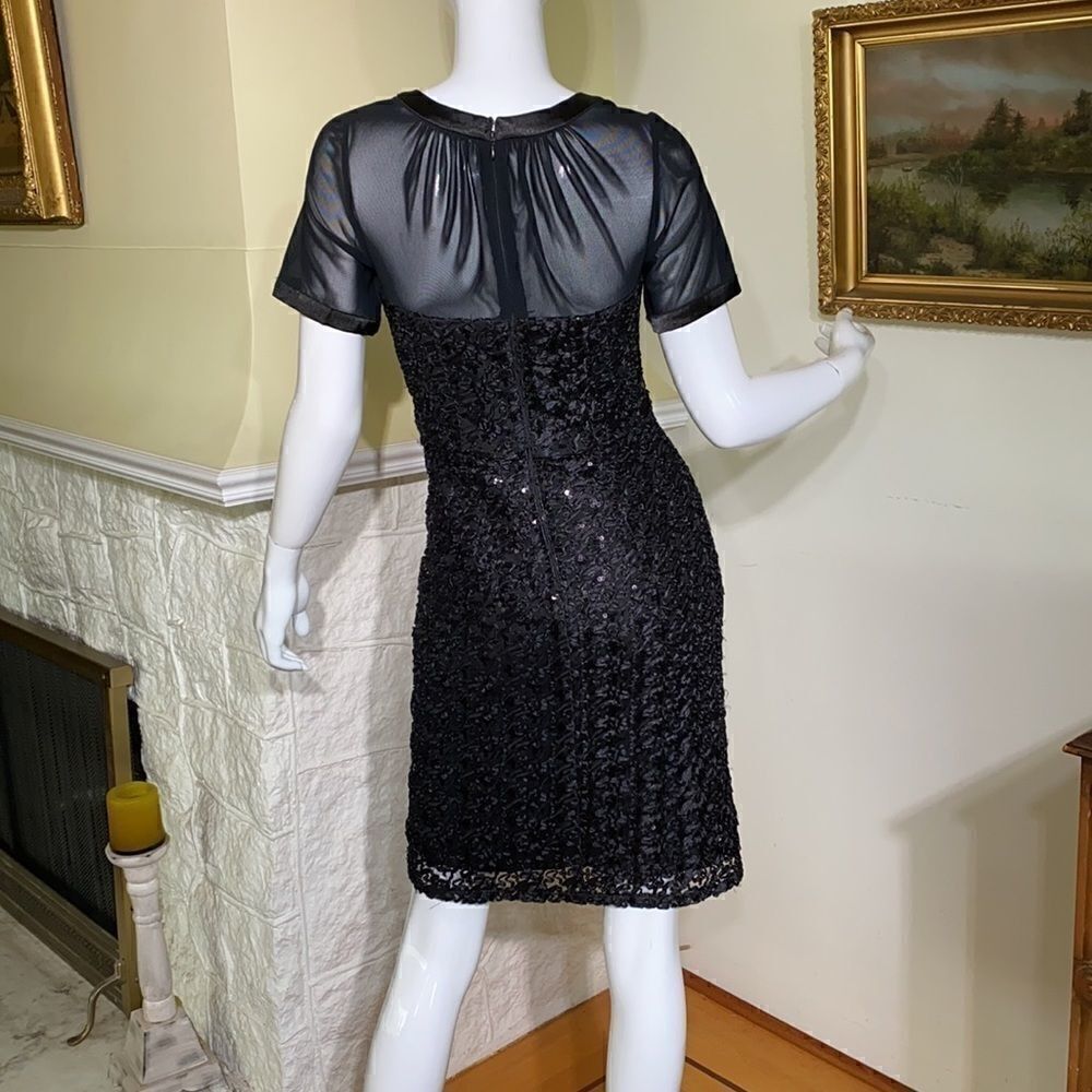 Decode 1.8 LBD Lace & Sequin 50’s Style Dress - Picture 7 of 16